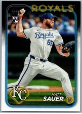 #US25 Matt Sauer, Kansas City Royals - RC 2024 Topps Update