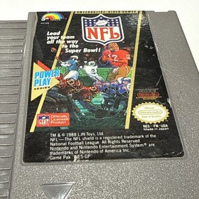 NFL Football (NES Nintendo Entertainment System) Cart Box Only - no manual