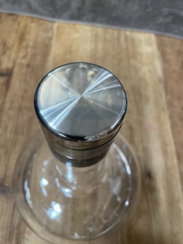 Norm Menü Glas Wein Dekanter Karaffe mit Belüfter - Bild 7 von 9