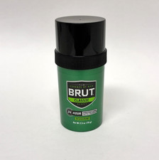 Brut ORIGINAL CLASSIC SCENT Men's 24hr Round Stick Deodorant 2.5oz  NOS Vintage