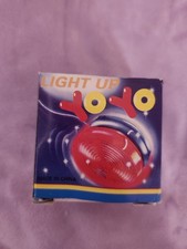 Vintage Light Up Yo Yo Gold and Red In Original Box NOS