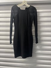 Guess Bodycon Dress Size 2 Black  Sexy