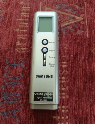 Vintage Samsung Voice Yepp BR-1640 Digital Voice Recorder - Collectible