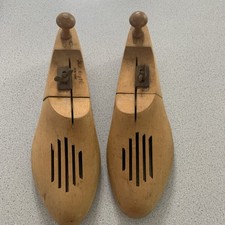 Vintage Solid Wood Shoe Tree Stretchers Ruth Macy  Co New York Now Macys