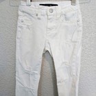 Joe's White Distressed Jeans Size 5 — photo 2