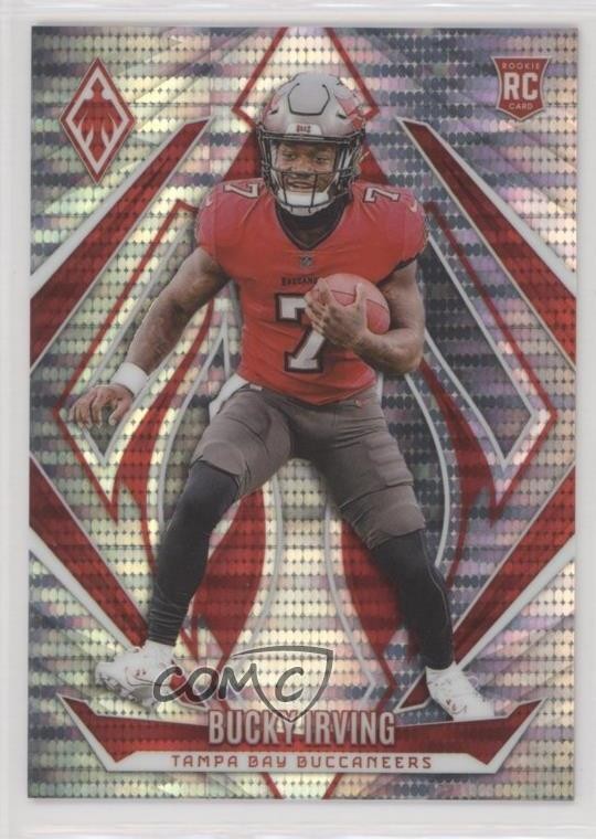 2024 Panini Phoenix Rookies Pulsar 155/200 Bucky Irving #166 Rookie RC