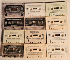 Lot 12 70s/80s Cassettes no inlays -Great Artist Asst Foreigner/Doobies/U2