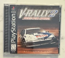 V-Rally 2 Need for Speed PlayStation Game by Electronic Arts - CIB. Tested.