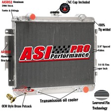3 Row Radiator For 1974-76 Dodge Dartplymouth Duster Valiant Scamp 5.9l 5.2l