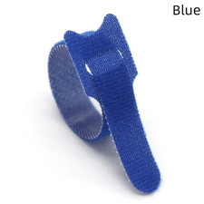 Releasable Cable Ties Wire Organizer Black 15 20 25 30Cm Nylon Hook Loop Straps