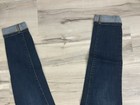 WOMENS OLD NAVY ROCKSTAR DARK BLUE SKINNY JEAN CAPRIS CUFFED SIZE 12 TALL — photo 2