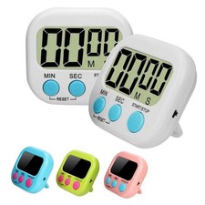 Digital Kitchen Timer Magnetic LCD Alarm Clock for Cooking, Study Sports
