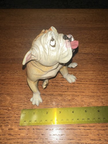 REAL! Kitty’s Kennel Gretta Bulldog Figurine Exceptional! Bull Dog Collector - Picture 7 of 15
