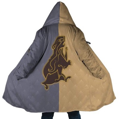 Harry Potter Hogwarts Legacy Hufflepuff Anime Hoodie Coat | Dream Cloak