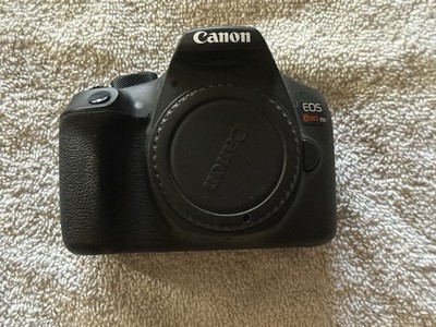 Canon EOS Rebel T6 18MP Digital SLR Camera - Black (Body Only)