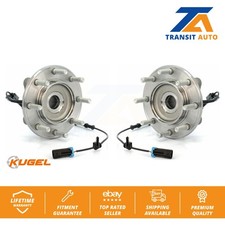 Front Wheel Bearing Hub Assembly Pair For GMC Sierra 3500 HD Chevrolet Silverado