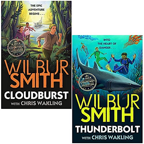 Jack Courtney Adventures Series 2 Books Collection Set by Wilbur | Wilbur Smith