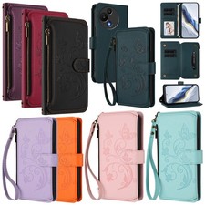 Flip Zipper Wallet Phone Case PU Leather Cover For TCL 605 50 40 30 XL 60 SE K70
