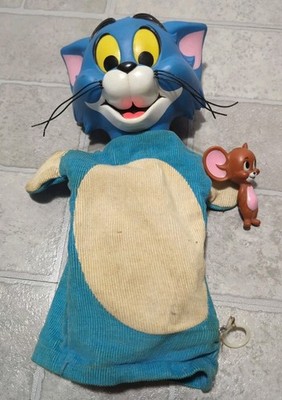 1965年 ビンテージ TOM＆JERRY MATTEL トーキングパペット 1965年 ビンテージ TOM＆JERRY MATTEL トーキングパペット