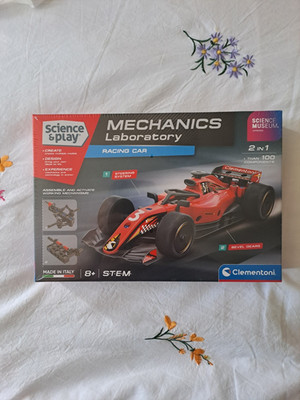 F1 Rennwagen Mechaniker Labor Clementoni zusammenbauen & aktivieren Alter 8+