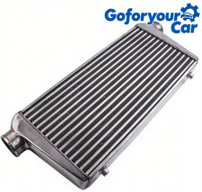 Universal Full Aluminum Turbo Front Mount Intercooler 31x13x3 Tube Fin