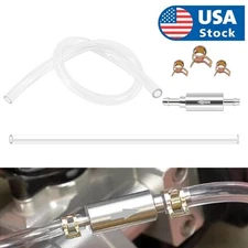 Brake Bleeder Hose- One Way Check Valve Tube Bleeding Tool Kit for Motorcycle...