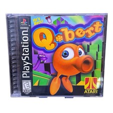 Q*bert PlayStation 1 PS1 Game Complete CIB Tested Working Pre-Owned