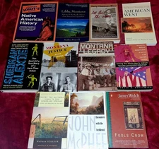 History Book LOT American West Montana Native American History Wallace Stegner