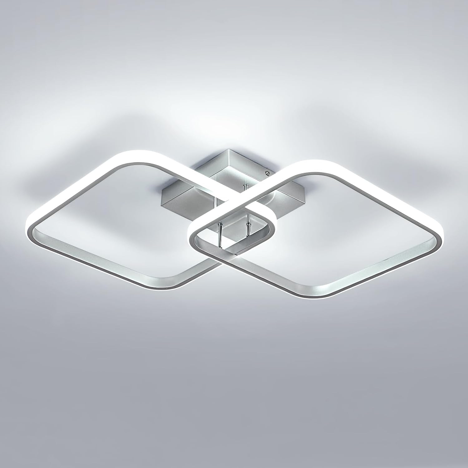 Lampada Da Soffitto LED Moderna, 42W 4700LM Plafoniera LED Soffitto 6500K Luce B