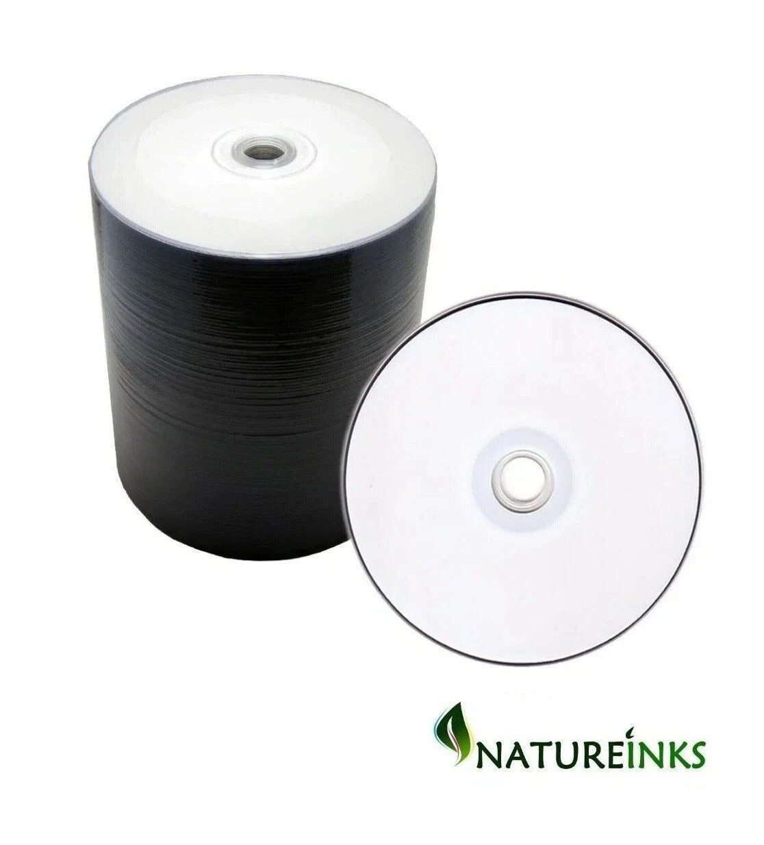 100 Mediarange Printable CD-R Blank Diamond CD Discs 700MB 52x By FTI FPB1983