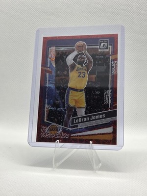 2023-24 Panini Donruss Optic - LeBron James #65 Red Velocity Prizm