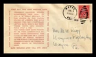 US COVER FIRST DAY TWO CENT POSTAGE RATE PRESIDENT ROOSEVELT'S NEW DEAL