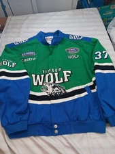Vintage Chase Authentics Timber Wolf David Green Brewco Motorsports Size Large 