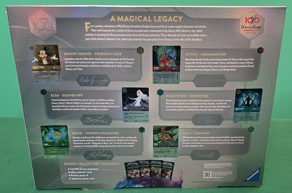 Disney 100 Collector's Set Sealed ENG Disney Lorcana TCG | eBay