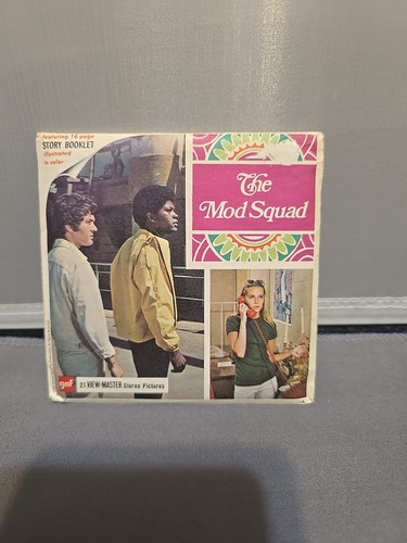 View-Master The Mod Squad Bad Man on Campus - 3 Rollen Paket B478