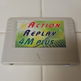 Sega Saturn Action Replay Plus Cartridge - Flashed with Pseudo Saturn Kai Lite 