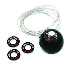 Hurst 1630050 Shift Knob - Black 716 - 20 Threads - 12 Volt Switch