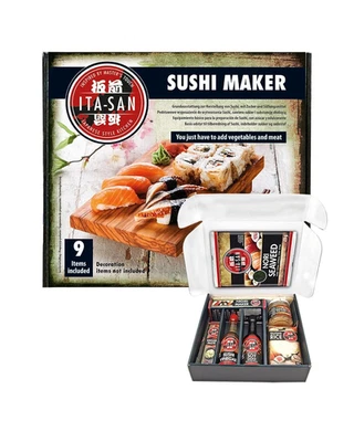 ITA-SAN ITA SAN Sushi Set 9 teilig Komplettset für Anfänger Probier oder Geschenkset