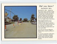 Postcard Magnetic Hill Moncton Canada