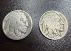 1928-P Buffalo Nickels Lot Of 2 Coins