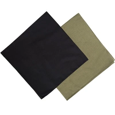 Rothco 27" x 27" Bandana- Military Style-Outdoor-Camp- Hike-100% Cotton- New