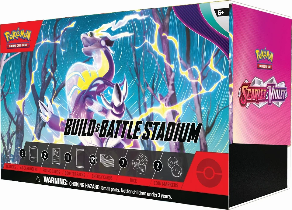 Pokemon Scarlet & Violet SV1EN - Build & Battle Stadium - ENGLISCH - NEU & OVP!