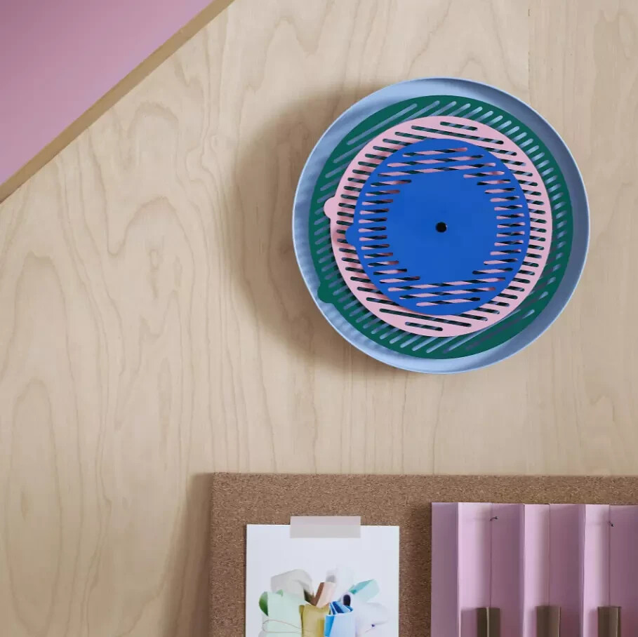 IKEA イケア テサッマンス 時計 21cm IKEA - IKEA TESAMMANS テサッマンス 時計 静音 オブジェ 21cmの