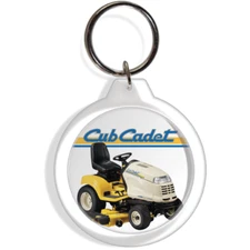 Cub Cadet Farm Garden Tractor Keychain Keyring yard lawn mower part holder FOB