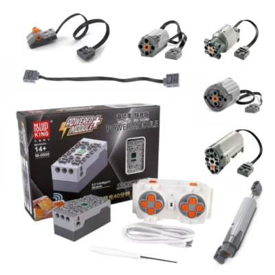 Mould King M-0006 APP RC Powered Function Module+ M L XL Servo Motor Extension