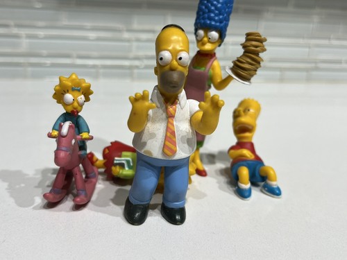 Lot 5 THE SIMPSONS PVC Toy 2007 FOX- Homer/Marge/Bart/Lisa/Maggie - Picture 5 of 11