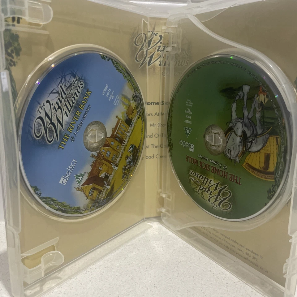 The Wind In The Willows Collection [DVD] 3 Disc Box Set Reg All Fast Post - Image 2 of 4