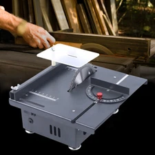Portable Compact Heavy Duty Table Saw DIY Projects Work Shop Cutting Depth40mm