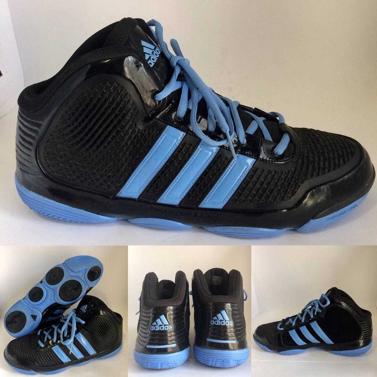 adidas Adipure Blue Solid Black for Sale | Authenticity Guaranteed