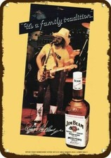 1981 HANK WILLIAMS Jr. Concert & JIM BEAM Whi...